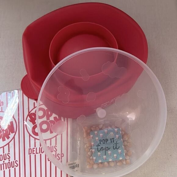 Microwave popcorn popper, kernels, and popcorn boxes NWT - Picture 3 of 5